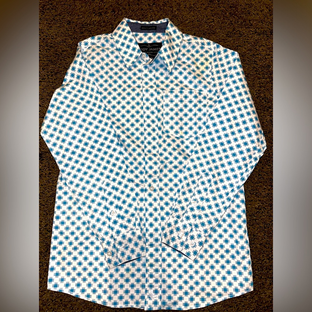 Cody James boys western button down top size small(7/8)